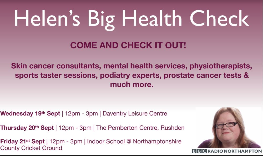 BBC Radio Northampton - Health Check days