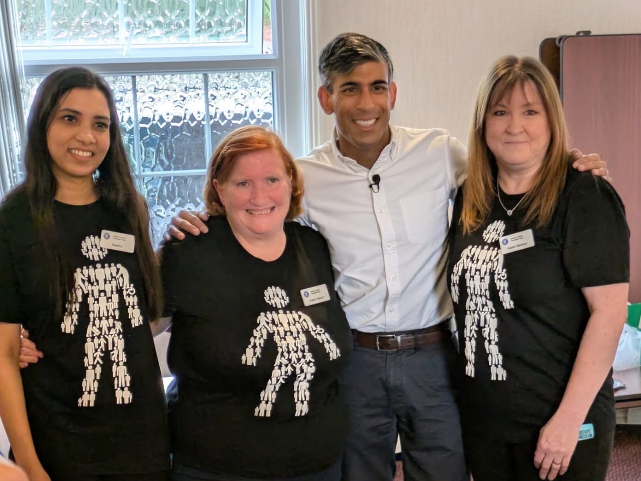 MP Rishi Sunak Attends PSA Testing Event
